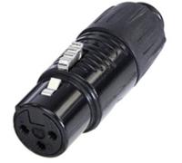 REAN AV RA3FT-B ADATTATORE XLR SPINA MINI PRESA NUMERO POLI NUM3
