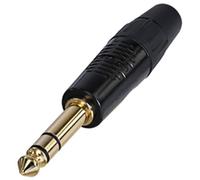 Rean AV RP3C-B Jack 6.35 mm Spina Numero Poli (num): 3 1 pz.