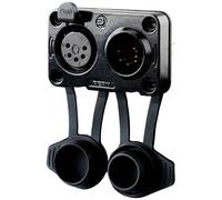 Rean AV RRX5MF-Z-012-0 Connettore XLR Spina, Presa Numero Poli (num): 5 Nero 1