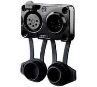 Rean AV RRX5MF-Z-012-1 Connettore XLR Spina, Presa Numero Poli (num): 5 Nero 1
