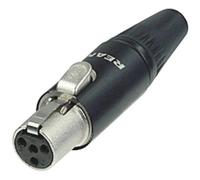 Rean AV RT4FC-B Mini Connettore XLR Presa dritta Numero Poli (num): 4 Nero 1