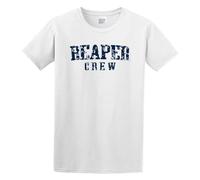 Reaper Crew College Style Cartoon Premium Beautiful Painting T-Shirt White L