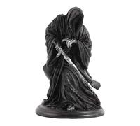 Reaper Grim Statua in Resina - Statua Grim, Statua di Falce in piedi, Reaper Grim Statua Decorazione con Scythe, Mietitore Grim Decorazione Casa Fantasmata, Rifugio della Morte Gothic