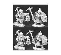 Reaper Miniatures - Minatori nani 4P 06040 Dark Heaven Army, confezione mini