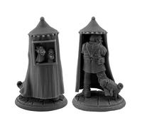 REAPER RPR30144 Miniatures: Townsfolk: Puppeteer | Bard