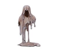 Nemesis Now Reaper's Departure 20,5 cm in resina bianco sporco che si scioglie Tristo Mietitore fantasma ornamento bianco invecchiato scultura horror decorazione per la casa in resina di alta qualità