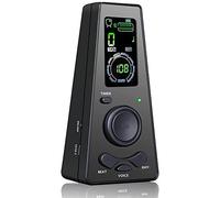Reapyyt Metronomo elettronico digitale metronomo universale per pianoforte metronomo per chitarra violino tamburo, nero