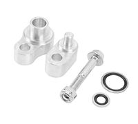 Rear AC Block Off Kit Aluminum Alloy High Strength Rugged Structure Rear Conditioning Repair Solution for 2002 2003 2004 2005 2006 2007 2008 2009 Trailblazer Envoy Rainier