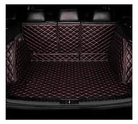 Rear Boot Mats Tappetino Per Bagagliaio Per Auto Per Chevy Per Captiva 7 Posti C100 C140 Tappetini Per Posteriore Protettivi Impermeabili Accessori Tappeto Auto(Nero rosso,Full cover)