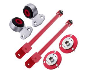 Rear Control Camber Arms + Control Arm Bushings + Camber Plates for BMW E46 new