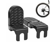 Rear Foot Peg Pedals - Non-Slip Aluminum Pedal Replacement For Electric Bikes, Mountain Bikes, Motorcycles | Compact Rear Pedals For Safety, Comfort, 10mm/15mm Options