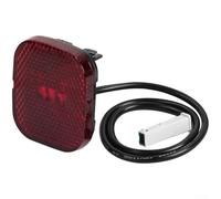 Rear Mudguard for per ninebot Max G2 with Taillight Rear Mudguard(F) | Integrated taillight, rubber connectors, night visibility, per perfect fit, safety upgrade