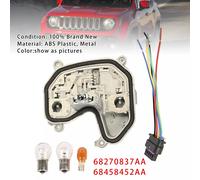 Rear Right Tail Lamp Bracket & Plug Bulb 68270837AA Per Jeep Renegade 15-23 T9