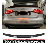 REAR SPOILER FOR AUDI A4 B8 09-12 SEDAN AVANT GLOSS BLACK PAINTED SPOILER
