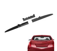 Rear Trunk Spoiler Wing, Folding Car Tail Fin, Doppia Luna Cutter Stile Aerodynamic Accessory, Stylish Automotive Outdoor Decoration for Enhanced Vehicle Appearance