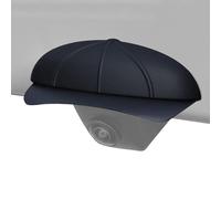Rear View Camera Cover, Hat Shape Lens Protector, Compact Shield for Clear Backup Visibility, Waterproof Material, Automotive Exterior Accessory, Car Use for Rainy Day Road Trip Highway