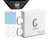 Rear View Cover, Clear Backup Camera Shield, 1.2x1.2 Inches Protective Sticker with Film, Transparent Guard, Weatherproof Layer with Slim Style, Vehicle Accessory for Truck RV