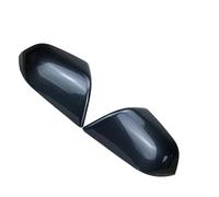 Rear View Mirror Covers For Tesla For Model 3 For Model Y 2021 2022 2023 One Pair Door Side Mirror Replace Housing Accessories HETEVSCCK(Model Y Black 1 pair)