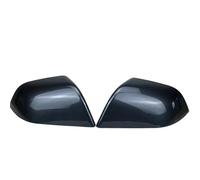 Rear View Mirror Covers For Tesla For Model 3 For Model Y 2021 2022 2023 One Pair Door Side Mirror Replace Housing Accessories HETEVSCCK(Model 3 Black 1 pair)