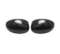 Rear View Specchio Caps Per Mini Per Cooper R50 R53 2002-2006 1/2 Pezzi Copri Specchietti Retrovisori RHD ABS Nero Copri Specchietti Retrovisori Accessori Auto(RHD Left and Right)