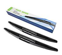 Rear Wiper Blade, ASLAM 12E Rear Windshield Wiper Blades Type-E for Original Equipment Replacement, Exact Fit(Pack of 2)