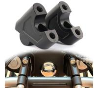 REARACE Motorcycle Handlebar Risers, 7/8" 22mm Offset Handlebar Risers Mount Clamp Kit 30mm Height Compatible with Royal Enfield Himalayan 2016-2023/Himalayan Scram 411 2022-2024