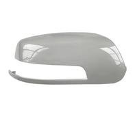 Rearview Mirror Mirror Frame Turn Signal Lamp Door Wing Mirror Compatible for Sorento 2009-2014(White Left)(White Cover Right)