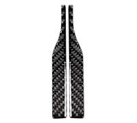 Rearview Mirror Protector - Carbon Fiber Trim Decal, UV Resistant Exterior Guard, Waterproof Anti Scratch Sticker, Universal Multi Layer Shield - For Automobile Truck Car Window Side Mirrors