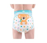 Rearz - Pannolini stampati per adulti Critter Caboose - Confezione da 12-11000 ml (Medium (76,2 cm - 101,6 cm)