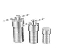 Reattore ad autoclave, Serbatoio di distione ad alta pressione con reattore for autoclave sintesi idrotermale rivestito da 100 ml 3Mpa Per laboratorio(100ml)