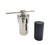 Reattore autoclave di sintesi idrotermale rivestito in PPL da 20 ml e 25, serbatoio digestione ad alta pressione 3 MPa per uso fai da te(200ml)