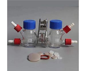 Reattore di produzione di idrogeno microbico for celle a combustibile microbico standard sterilizzabile for una generazione efficiente di idrogeno, 1 pz(100ml)