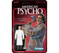 Super7 American Psycho Patrick Bateman (Raincoat) - Figura d'azione American Psycho da 9,5 cm con accessorio Film classico da collezione e giocattoli retrò