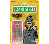 Reazione Sesame Street Sherlock Hemlock Giocattolo Figura Super7 60124