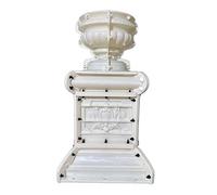Reazone Molds Calcestruzzo riutilizzabile dell'ABS della muffa della | Stampo per colata, decorazione per giardino e villa, design vaso di fiori, materiale ABS riutilizzabile, stile colonna romana