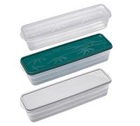 Rebanky 3 Pezzi Contenitori per Pasta Plastica Conservazione per Spaghetti Contenitori Ermetici per Alimenti Plastica Scatola per Spaghetti per Cereali, Pasta (3 Colori)