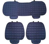 Rebeca Shop 3pz Coprisedile Universale Auto | Protezione Sedile 2 Anteriore e 1 Posteriore | Protector Comfort Automotive Cuscino Interni (Blu)