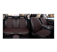 Rebeca Shop® Coprisedili Universali Auto in PVC Nero, Protezione Sedile Anteriore e Posteriore, Protector Comfort Automotive Interni (7 pezzi - (Seduta e schienali anteriori e posteriori))