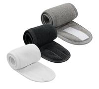 REBECASKYENS Fascia per capelli, 3 pezzi, regolabile, per il viso, trucco, bellezza, passante, yoga, fascia autoadesiva