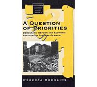 Rebecca Boehling A Question of Priorities (Copertina rigida)
