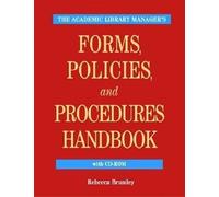 Rebecca Brumley The Academic Library Manager's Forms, Poli (Mixed Media Product)