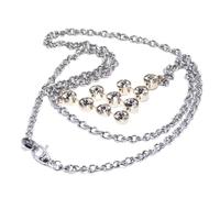 Rebecca Collana Gioielli Acciaio E ZIRCONI Bianchi BPBKOB05