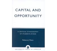 Rebecca J. Pasco Capital and Opportunity (Tascabile)