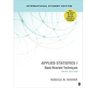 Rebecca M. Warne Applied Statistics I - International Student Editio (Tascabile)