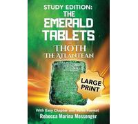 Rebecca Marina Study Edition The Emerald Tablets of Thoth Th (Copertina rigida)
