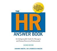 Rebecca Mazin Scotty Smith The HR Answer Book (Tascabile)