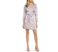 Rebecca Minkoff Abito Multicolore Lima F19601324 Nuovo $198
