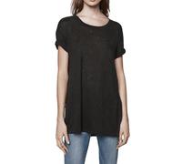 Rebecca Minkoff T-Shirt In Lino A Manica Corta Gina Da Donna $58 NWT