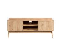 Rebecca Mobili Mobile Tv, Credenza Bassa Soggiorno, Marrone, Mdf, Con Foro Passacavi, Salotto Ingresso - Misure HxLxP: 48 x 120 x 39,5 cm - Art. RE6715