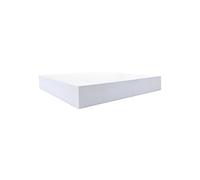 Mobili Rebecca 2 Mensole Scaffali Bianchi Legno Contemporaneo 3.8x25x25